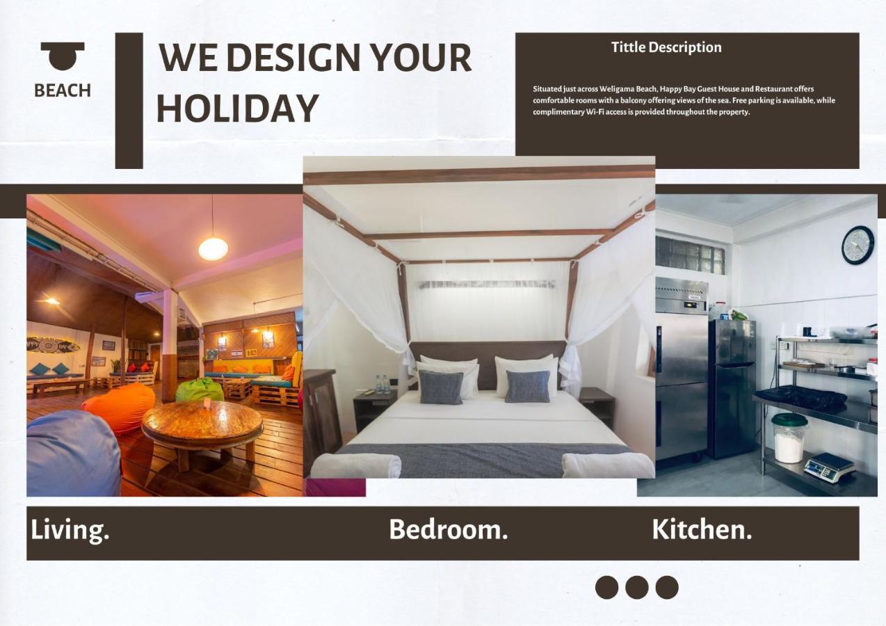 Happy Bay Hotel Weligama Buitenkant foto